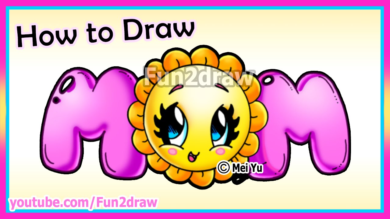 1280x720 draw perfect mother's day gift - Mothers Day Drawing Pictures