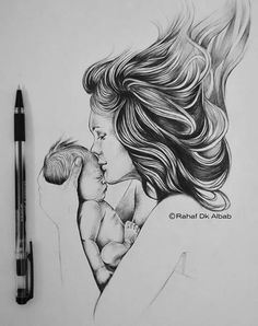 236x298 Mother's Love - Mothers Love Drawing