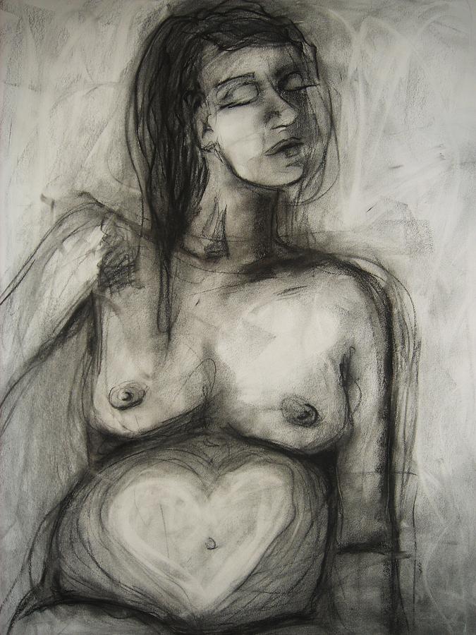 675x900 A Mothers Love Drawing - Mothers Love Drawing