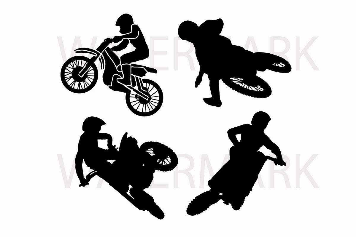 1200x800 Four Types Of Motocross - Motocross Drawing