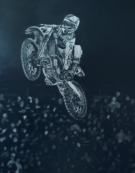 470x600 ryan dungey drawing - Motocross Drawing