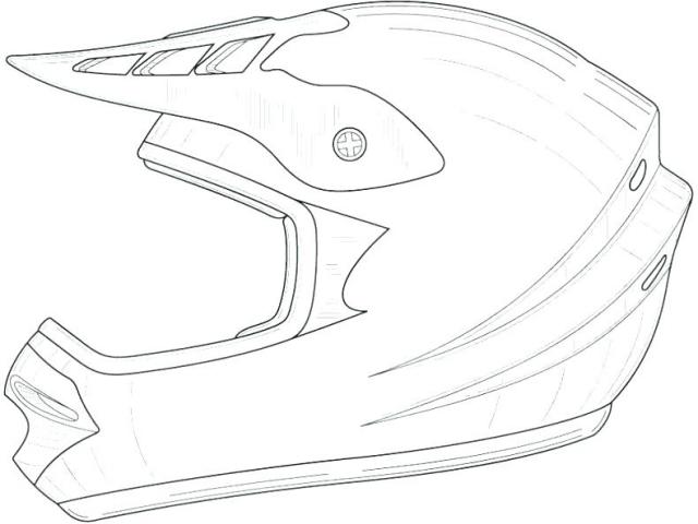 640x480 drawn helmet motocross helmet - Motocross Helmet Drawing