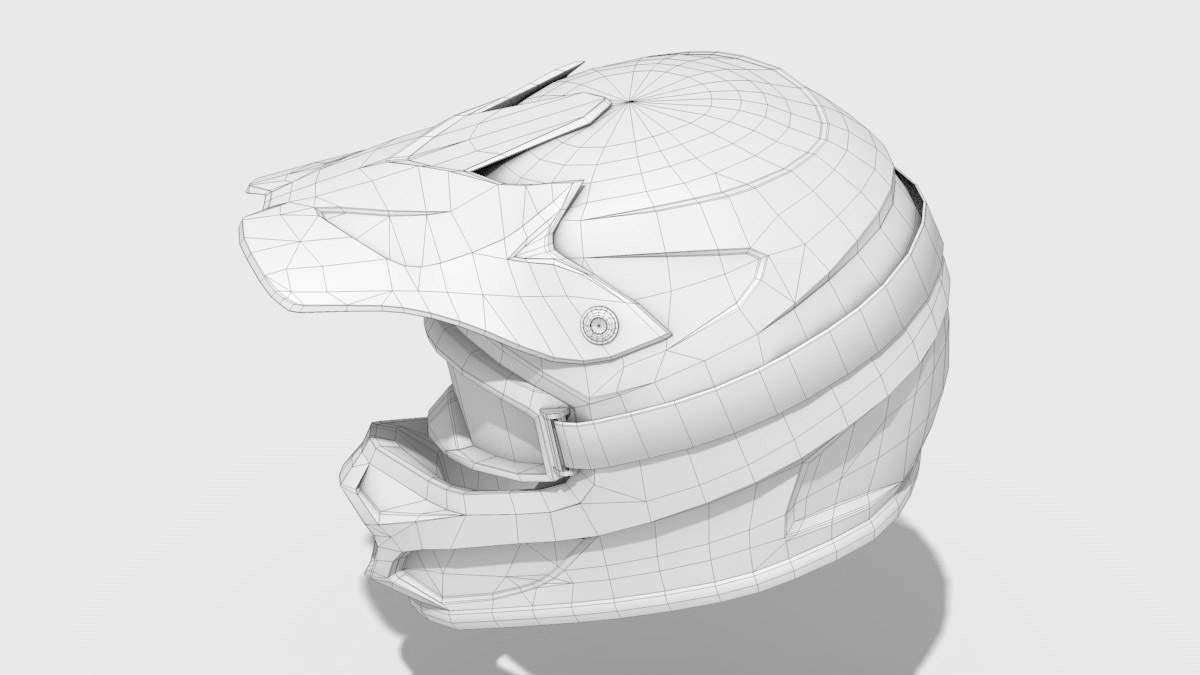 1200x675 motocross helmet model - Motocross Helmet Drawing
