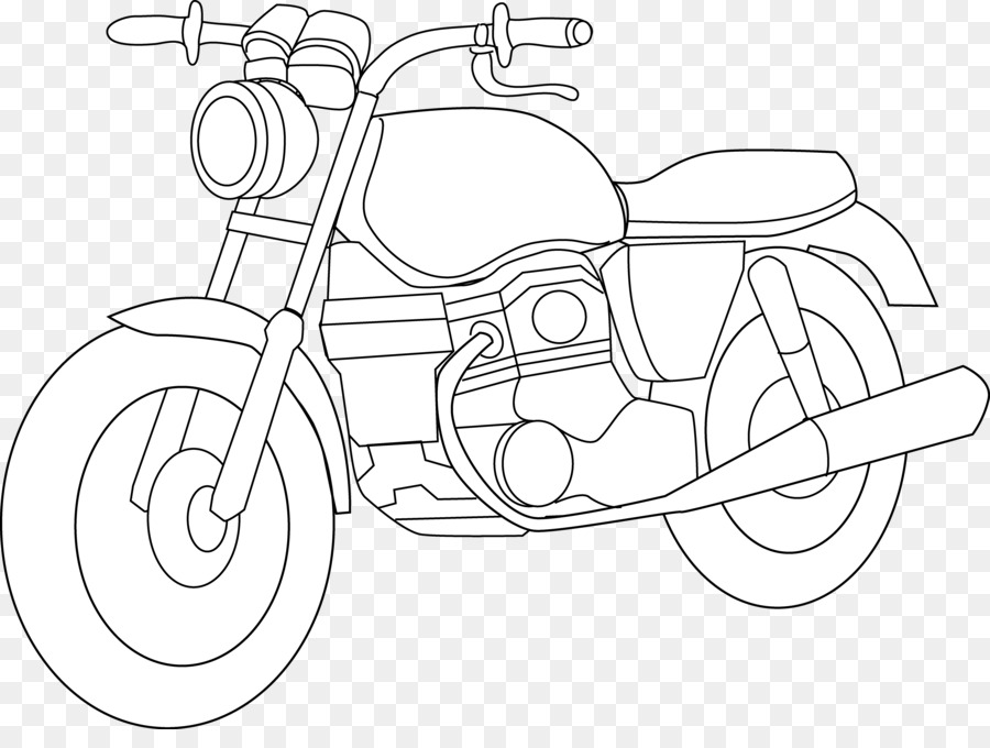 Motorbike Drawing Outline at Explore collection of