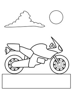 236x305 drawing a cartoon motorcycle in graphics and drawing ideas - Motorcycle Cartoon Drawing