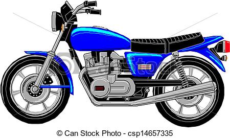 450x270 vector cartoon motorcycle - Motorcycle Cartoon Drawing