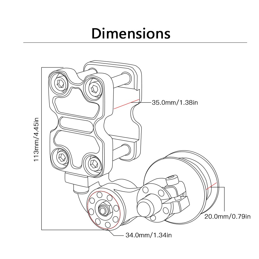 1000x1000 universal motorcycle chain tensioner sprocketpulleychainsaw - Motorcycle Chain Drawing
