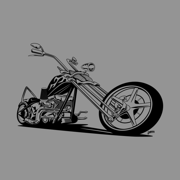 630x630 custom american chopper motorcycle - Motorcycle Chopper Drawing