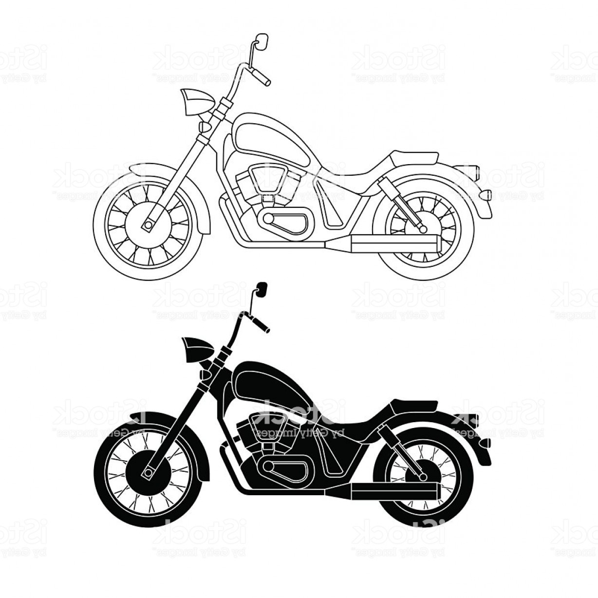 1228x1228 how to draw a chopper motorcycle sohadacouri - Motorcycle Chopper Drawing