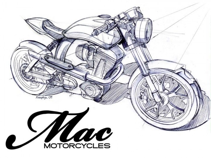 720x540 Mac Motorcycles - Motorcycle Design Drawing