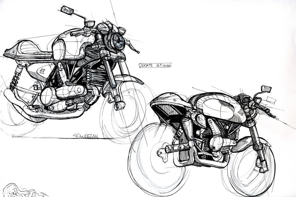 1024x682 bike sketches interior industrial design motorcycle design - Motorcycle Design Drawing
