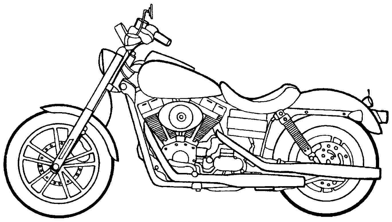 Motorcycle Drawing Easy at PaintingValley.com | Explore collection of