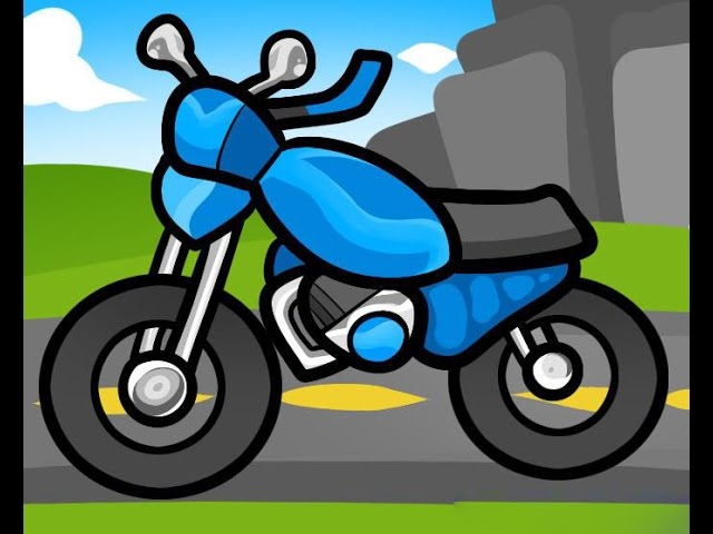 640x480 How To Draw Motorcycle Step - Motorcycle Drawing For Kids