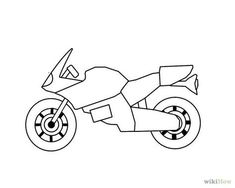 235x188 Drawing A Cartoon Motorcycle In Graphics And Drawing Ideas - Motorcycle Drawing Images