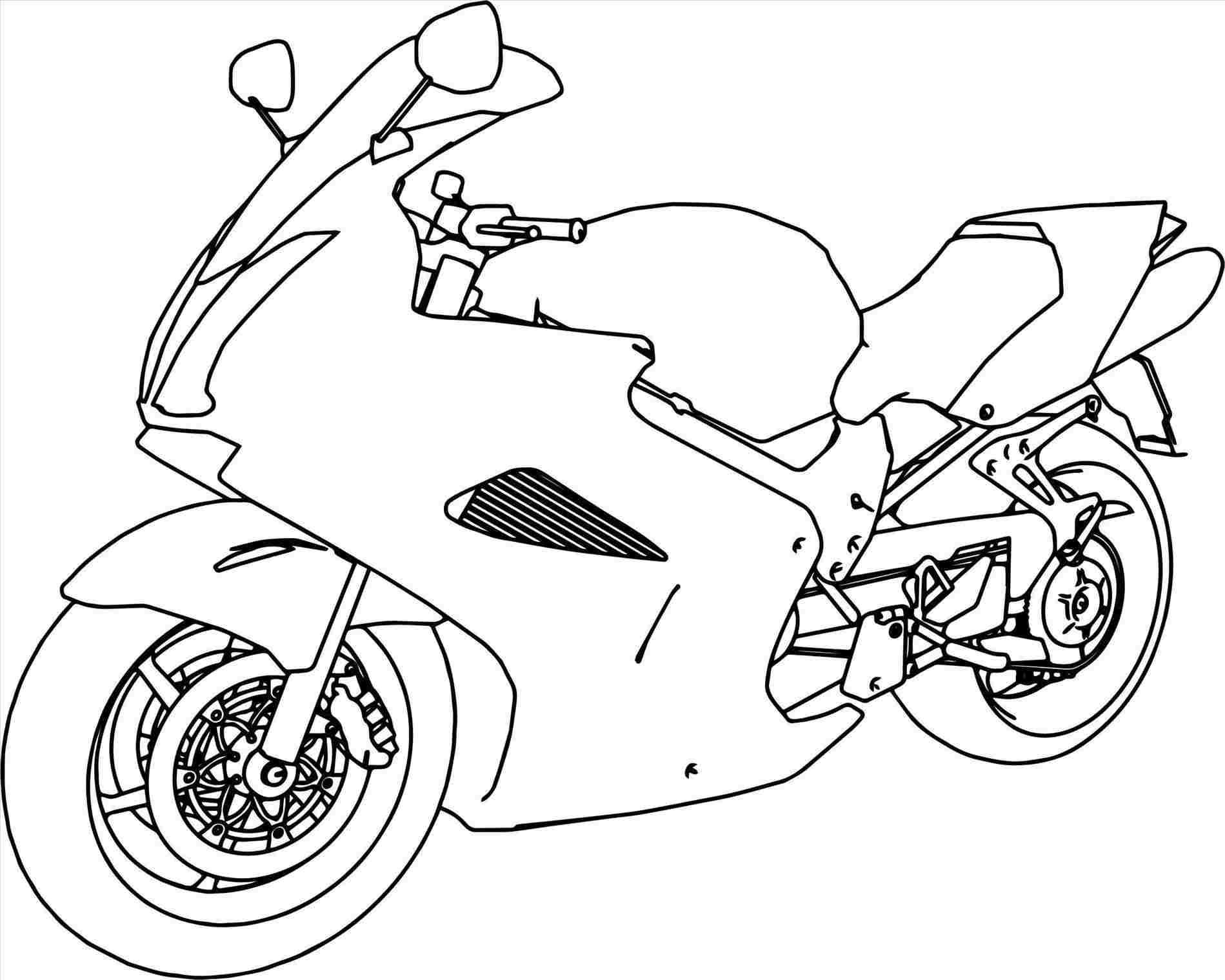 1899x1519 Easy Motorcycle Drawing - Motorcycle Drawing Images