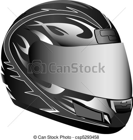 445x470 motorcycle helmet a motorcycle helmet in black and gray - Motorcycle Helmet Drawing