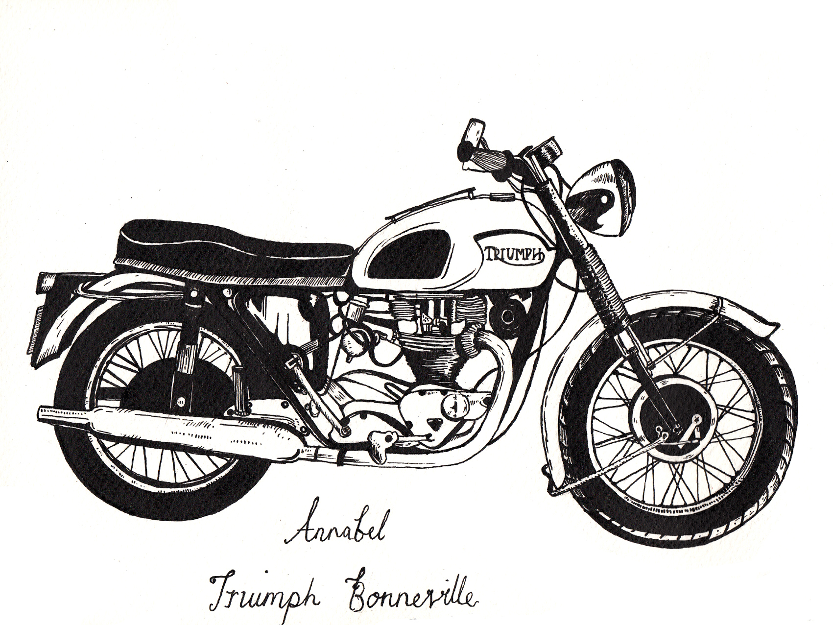 Motorcycle Drawing Easy at Explore collection of