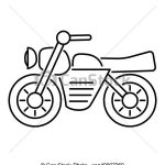 150x150 motorcycle outline drawing motorcycle icon outline style icon - Motorcycle Outline Drawing