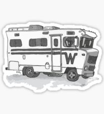 210x230 motorhome camper drawing stickers redbubble - Motorhome Drawing