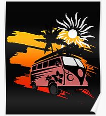 210x230 motorhome drawing posters redbubble - Motorhome Drawing