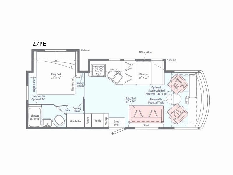 800x600 rialta motorhomes floor plans fresh gmc rv floor plans new drawing - Motorhome Drawing