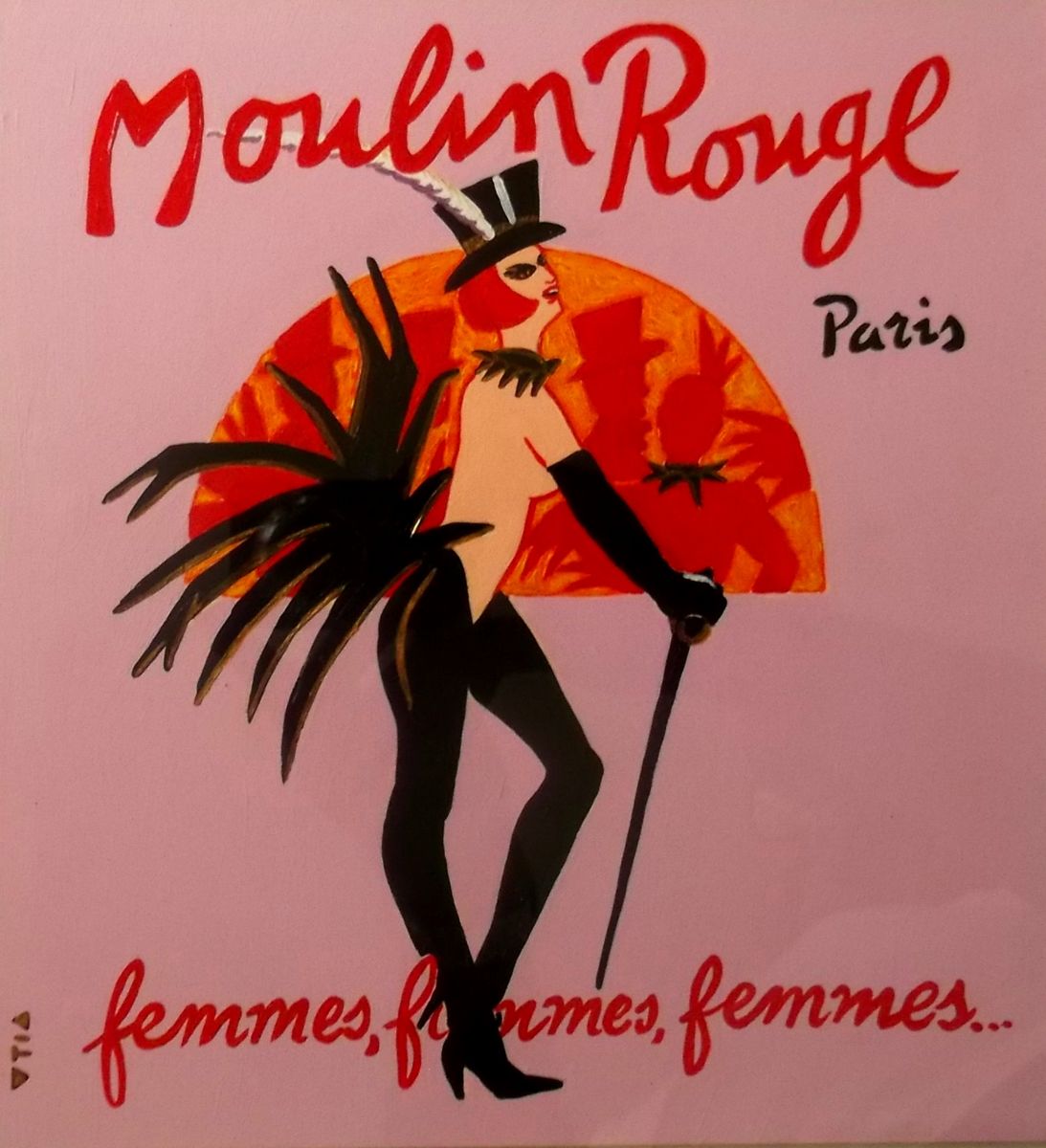 1093x1200 Moulin Rouge Drawing - Moulin Rouge Drawing