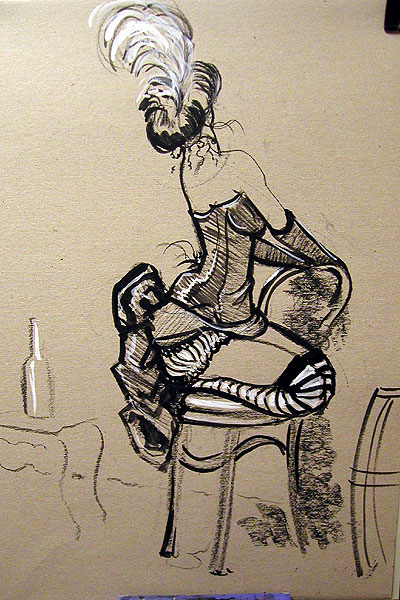 400x600 Moulin Rouge Drawings The Drawing Club - Moulin Rouge Drawing