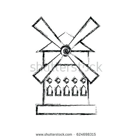 450x470 moulin rouge windmill prop enkrateia - Moulin Rouge Drawing