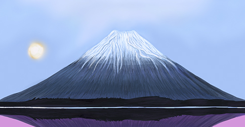 Mount Fuji Drawing at PaintingValley.com | Explore collection of Mount