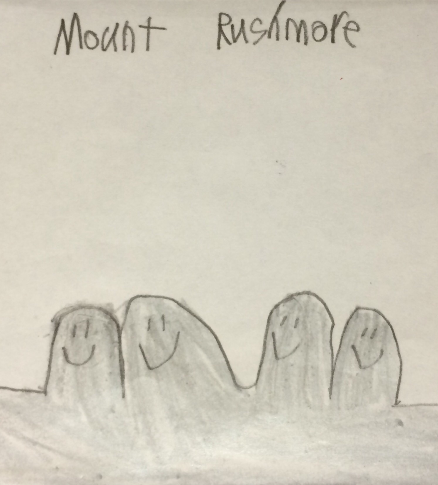 1494x1654 my son had to draw mount rushmore - Mount Rushmore Drawing