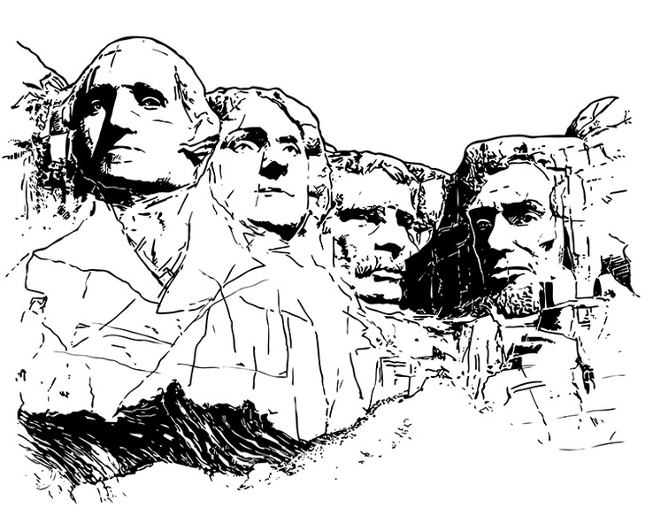 Mount Rushmore Drawing at Explore collection of