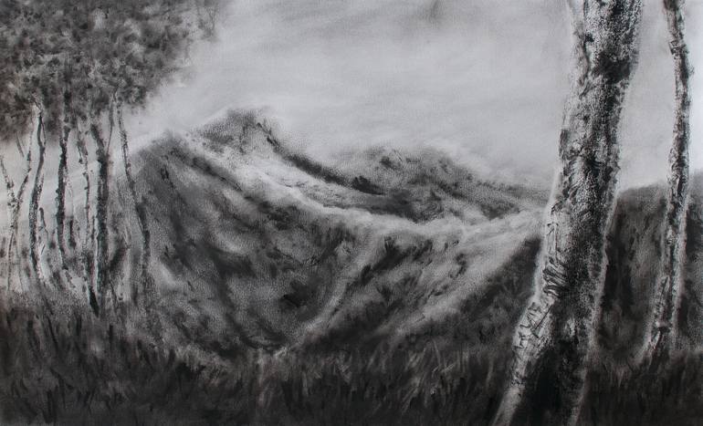 770x467 mountain with trees drawing - Mountain And Trees Drawing