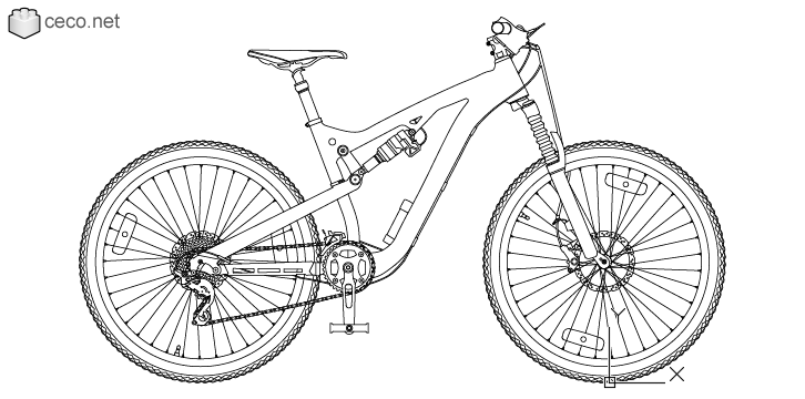 opus sketch mountain bike