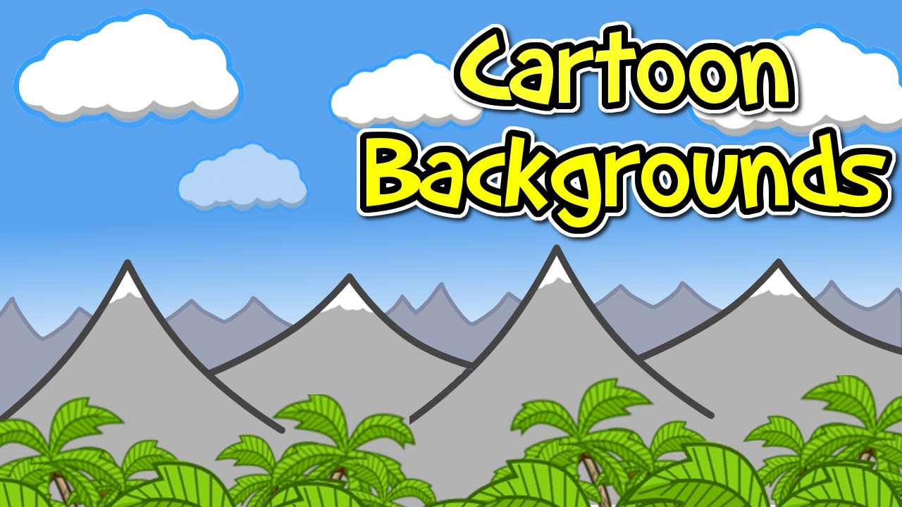 1280x720 easy way to draw cartoon mountains - Mountain Cartoon Drawing