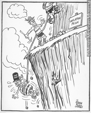 310x385 another mountain climbing party in difficulties - Mountain Climbing Drawing