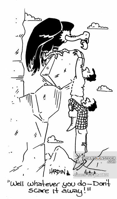 400x680 mountain climb cartoons and comics - Mountain Climbing Drawing