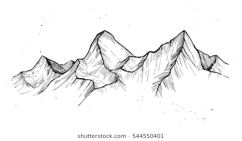 481x280 mountain background drawing background download - Mountain Drawing Black And White