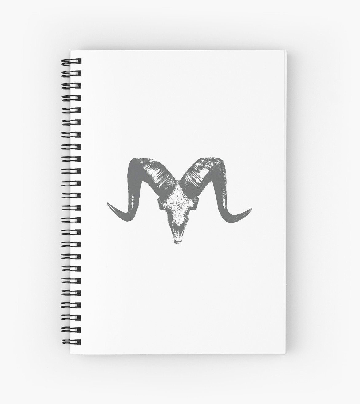 1171x1313 minimal black and white mountain goat drawing spiral notebooks - Mountain Goat Drawing