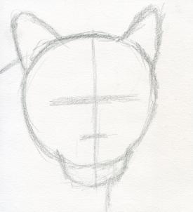 275x302 how to draw a realistic puma, mountain lion, step - Mountain Lion Face Drawing