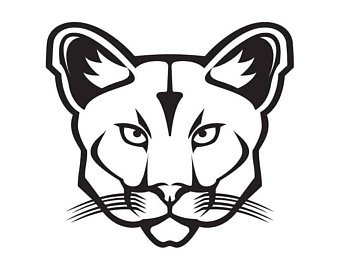 340x270 mountain lion etsy - Mountain Lion Face Drawing