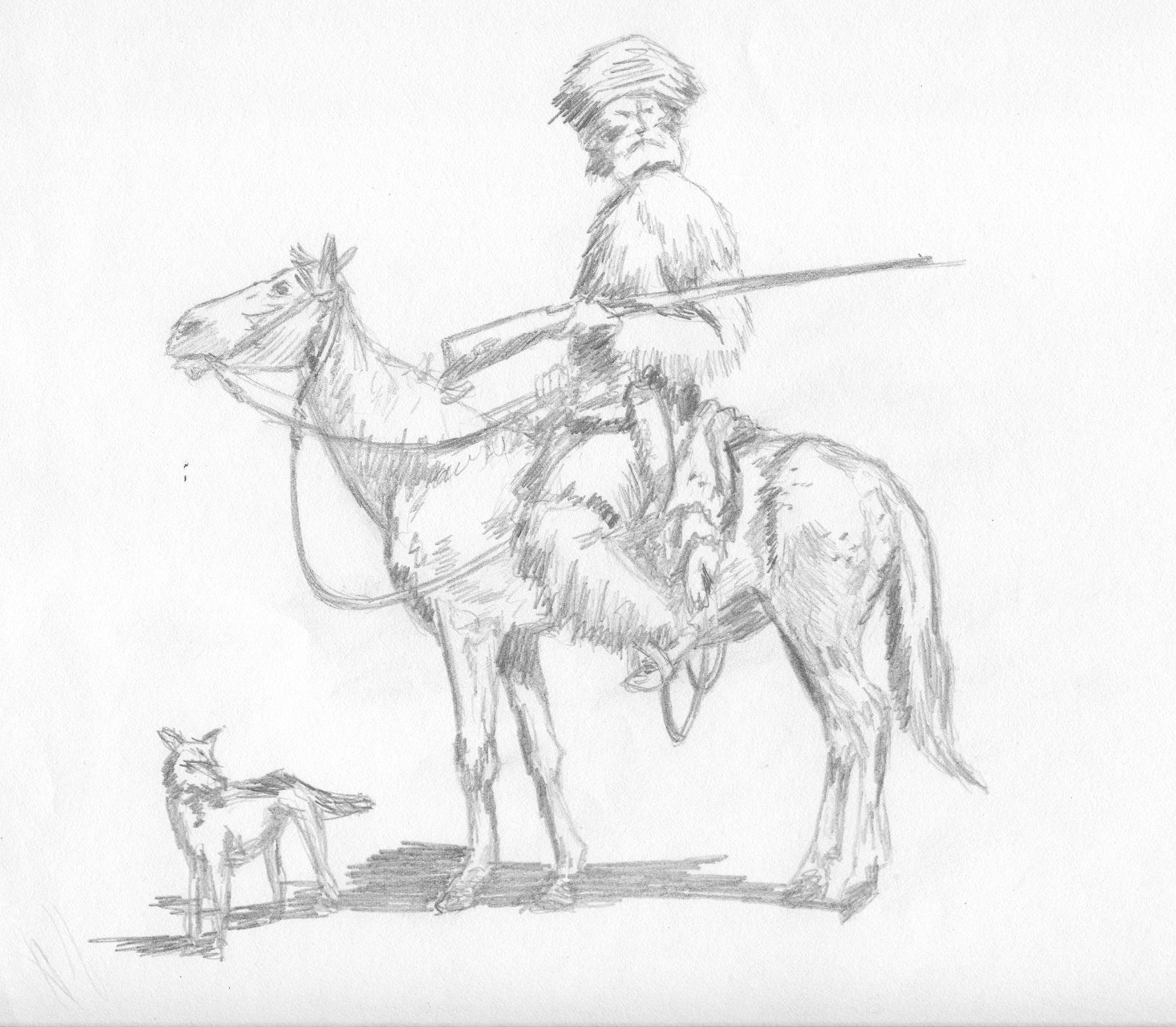 1771x1547 Mountain Man - Mountain Man Drawing