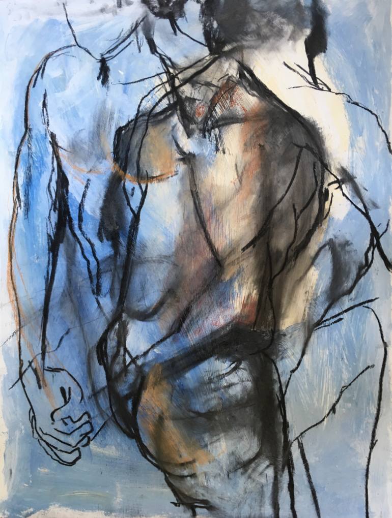 770x1019 Mountain Man Drawing - Mountain Man Drawing