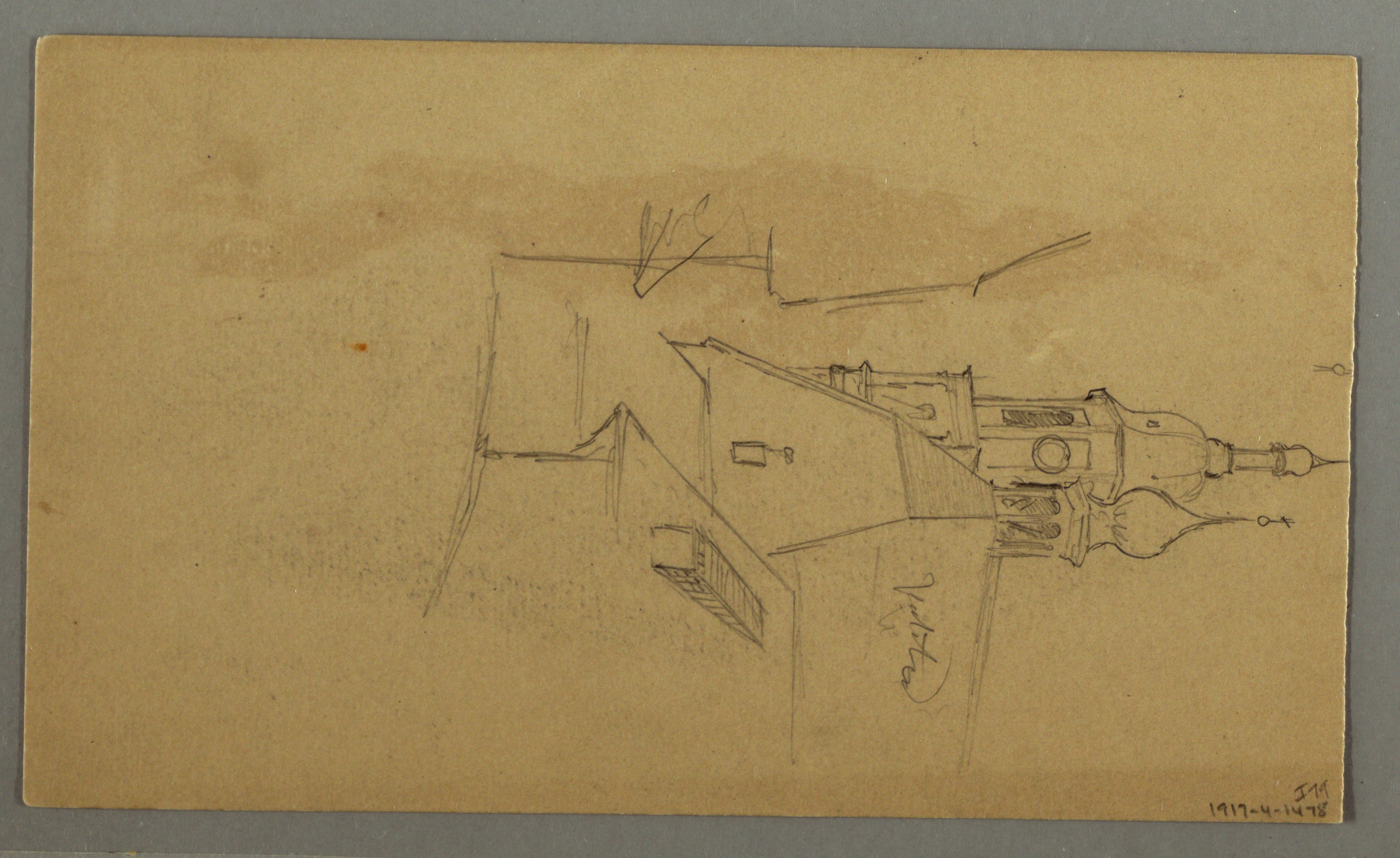 3691x2263 filedrawing, mountain peak, vegetation - Mountain Peak Drawing