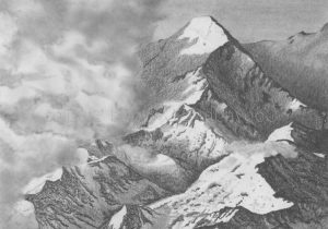 300x210 pencil drawings of mountains image result for mountain pencil art - Mountain Pencil Drawing