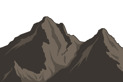 480x320 Mountain Range Drawing - Mountain Range Drawing