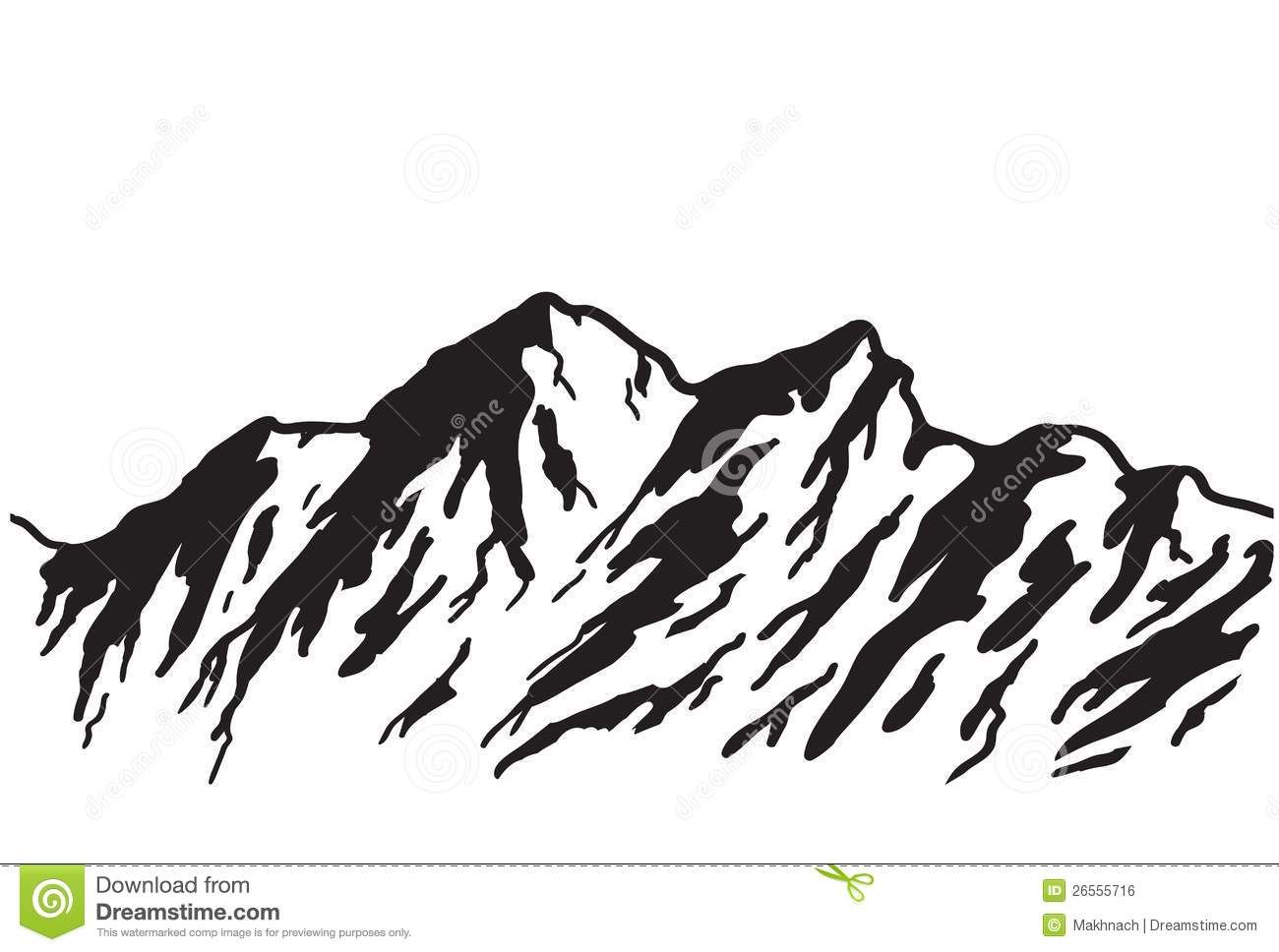 1300x968 mountain outline drawings related keywords suggestions - Mountain Silhouette Drawing