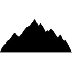 236x235 Best Mountain Silhouette Images Silhouettes, Drawings - Mountain Silhouette Drawing