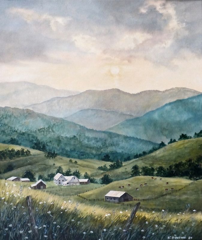 674x800 mountain valley farm - Mountain Valley Drawing