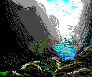 300x250 mountain valley drawing - Mountain Valley Drawing