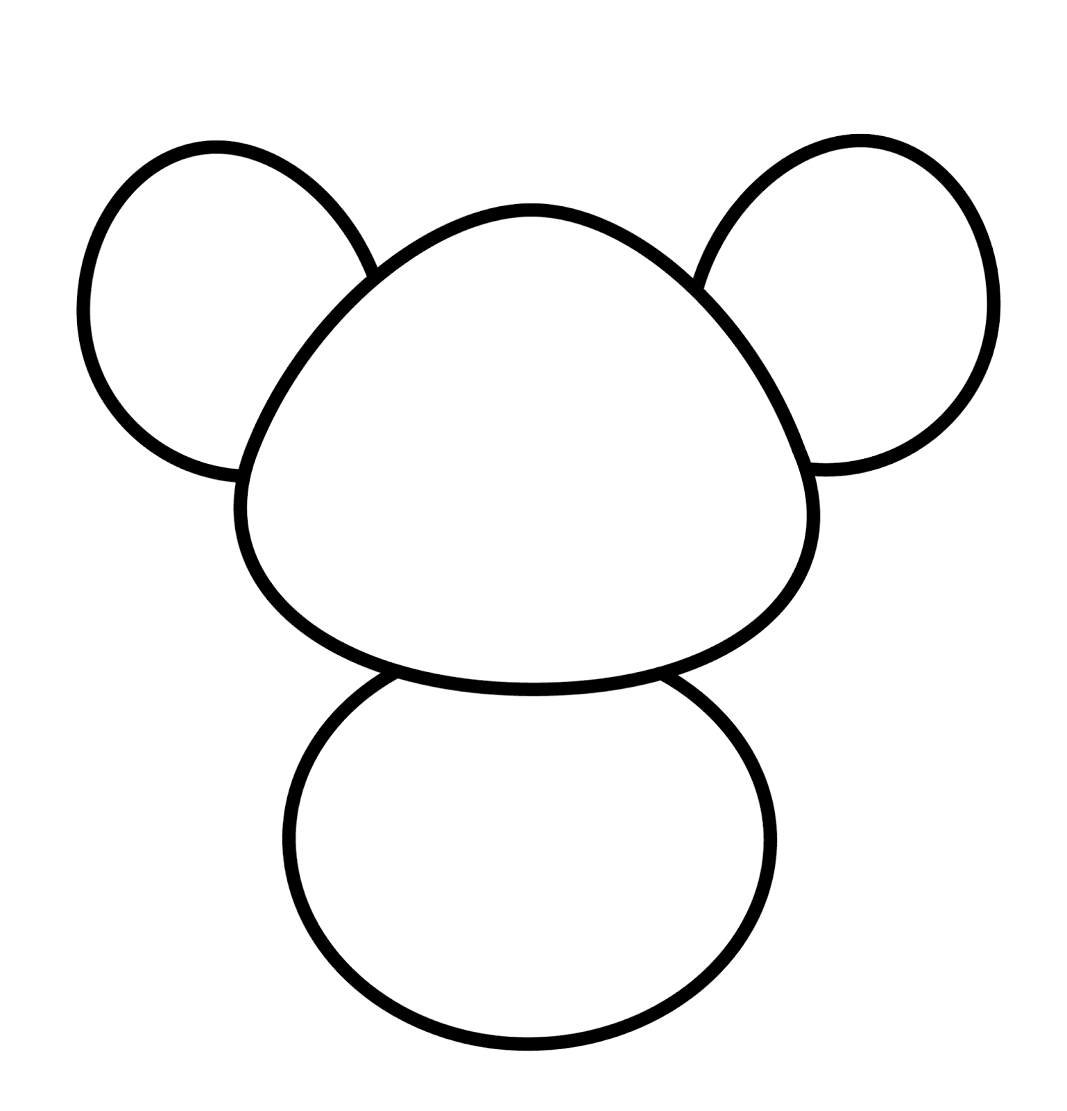 1538x1600 how to draw cartoons mouse - Mouse Cartoon Drawing